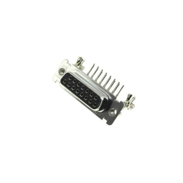 DSUB 15F PCB STR C GF TIN